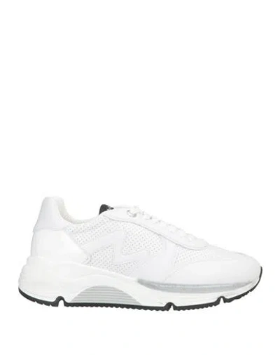 Manila Grace Woman Sneakers White Size 8 Rubber