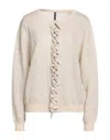 Manila Grace Sweaters In Beige