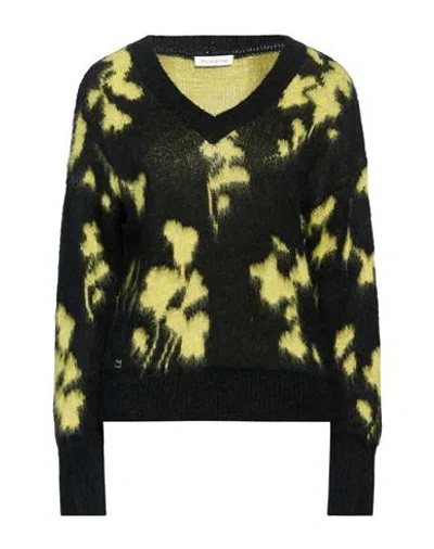 Manila Grace Woman Sweater Black Size S Acrylic, Mohair Wool, Polyamide, Wool