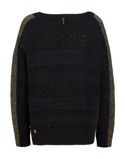 Manila Grace Woman Sweater Black Size S Wool, Acrylic, Polyamide, Polyester, Viscose