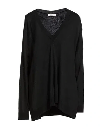 Manila Grace Woman Sweater Black Size Xl Acrylic, Wool, Viscose