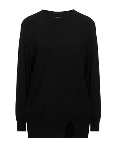 Manila Grace Woman Sweater Black Size Xs Viscose, Polyamide, Wool, Cashmere