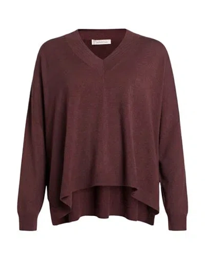 Manila Grace Woman Sweater Chocolate Brown Size Xs Viscose, Polyester, Polyamide