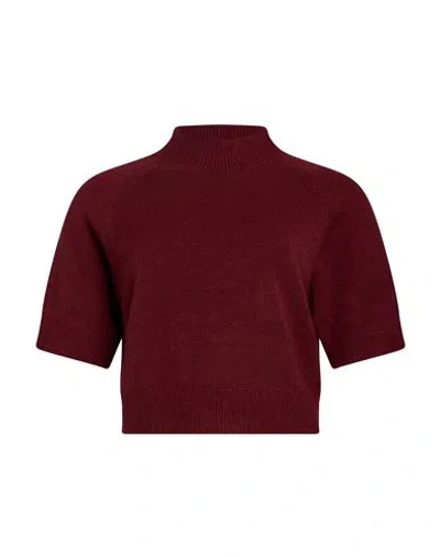 Manila Grace Woman Sweater Garnet Size Xl Viscose, Polyester, Polyamide In Burgundy