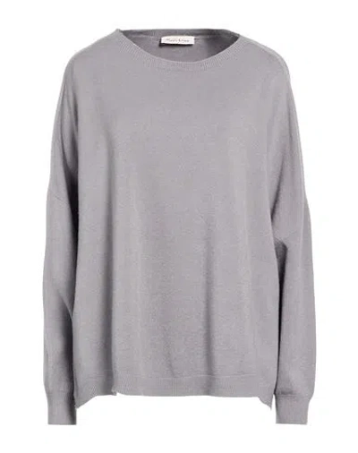 Manila Grace Woman Sweater Grey Size Xs Viscose, Polyester, Polyamide