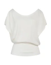Manila Grace Woman Sweater Ivory Size S Cotton In White