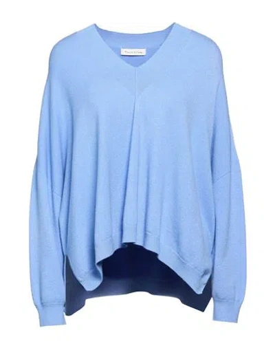 Manila Grace Woman Sweater Light Blue Size S Viscose, Polyester, Polyamide