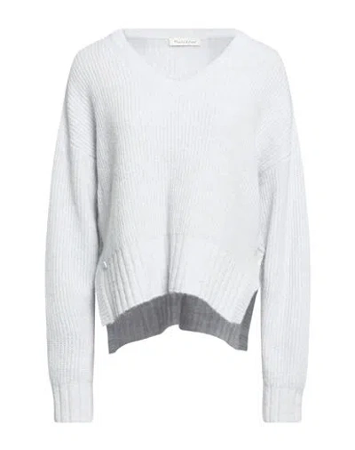 Manila Grace Woman Sweater Light Grey Size S Polyamide, Wool, Viscose, Elastane