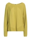 Manila Grace Woman Sweater Lime Green Size M Polyamide, Wool, Viscose, Cashmere