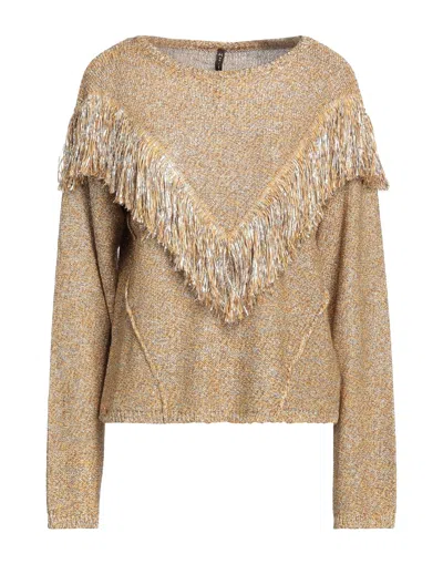Manila Grace Sweaters In Yellow