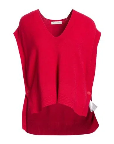 Manila Grace Woman Sweater Red Size S Viscose, Polyester, Polyamide