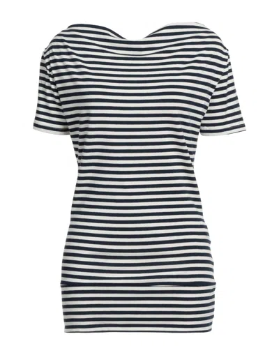 Manila Grace T-shirts In Midnight Blue