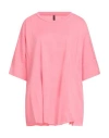 Manila Grace Woman T-shirt Pink Size M Cotton In Pink