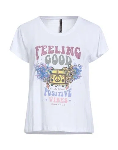 Manila Grace Woman T-shirt White Size L Cotton