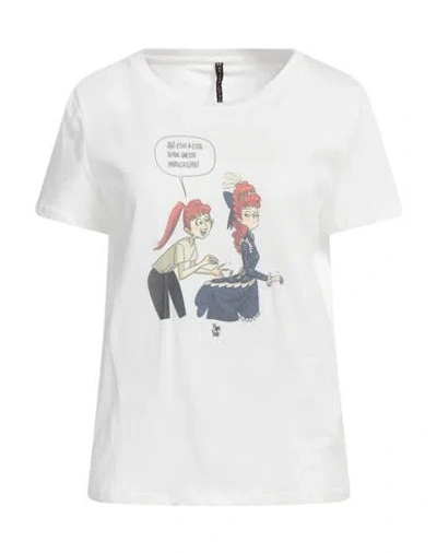 Manila Grace Woman T-shirt White Size Xl Cotton