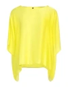 Manila Grace Woman Top Acid Green Size 8 Viscose