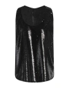 Manila Grace Woman Top Black Size 10 Polyester In Black