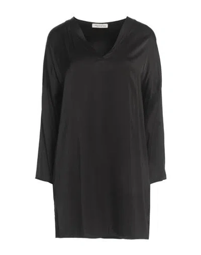 Manila Grace Woman Top Black Size 10 Viscose