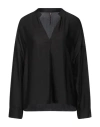 Manila Grace Woman Top Black Size 12 Viscose