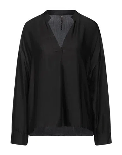 Manila Grace Woman Top Black Size 12 Viscose