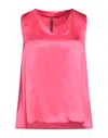 Manila Grace Tops In Pink