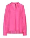 Manila Grace Woman Top Fuchsia Size 10 Viscose In Pink