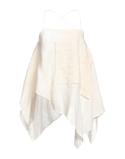 Manila Grace Tops In White