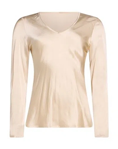 Manila Grace Woman Top Ivory Size 2 Viscose, Elastane In Multi