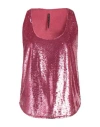 Manila Grace Woman Top Magenta Size 8 Polyester