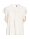 Manila Grace Woman Top Off White Size 10 Polyester