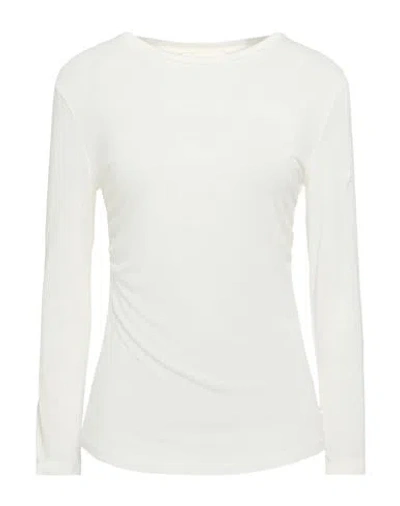 Manila Grace Woman Top Off White Size S Viscose, Polyamide, Elastane, Cashmere