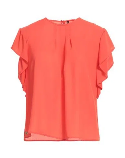 Manila Grace Woman Top Orange Size 12 Polyester