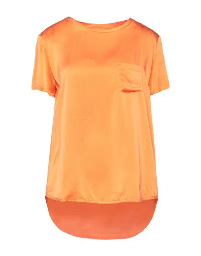 Manila Grace Blouses In Orange
