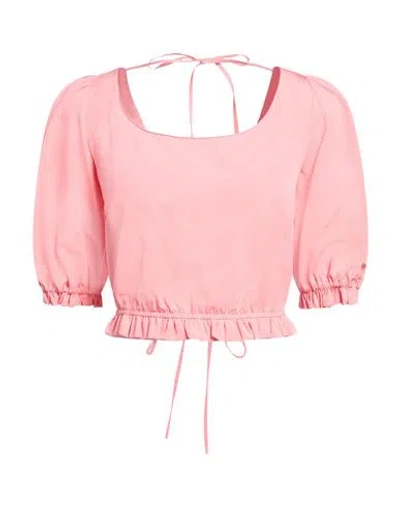 Manila Grace Woman Top Pink Size 4 Polyester, Cotton