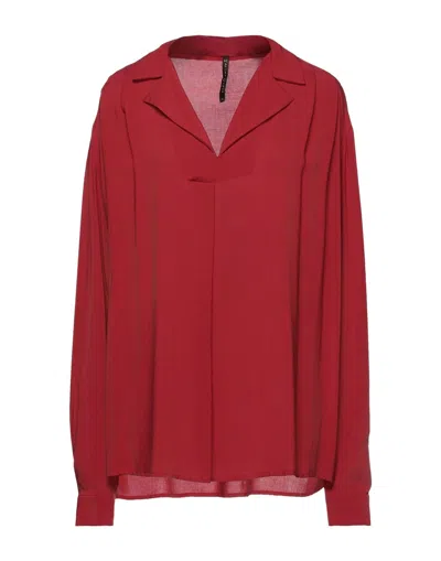 Manila Grace Blouses In Red