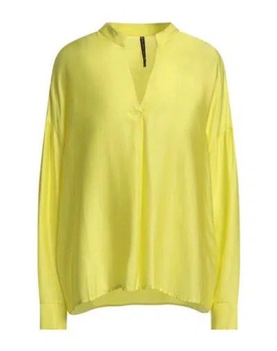 Manila Grace Woman Top Yellow Size 10 Viscose In Yellow