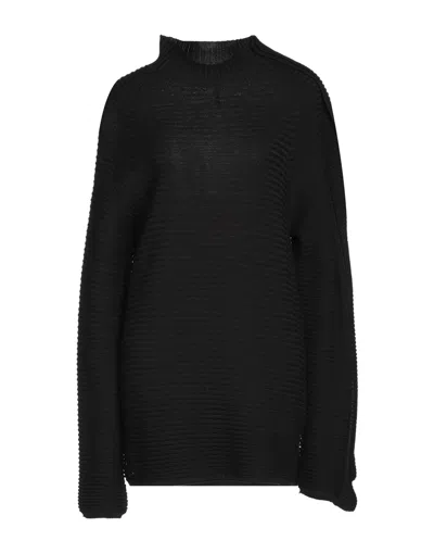 Manila Grace Turtlenecks In Black