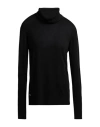 Manila Grace Woman Turtleneck Black Size L Viscose