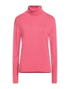 Manila Grace Woman Turtleneck Pink Size L Viscose