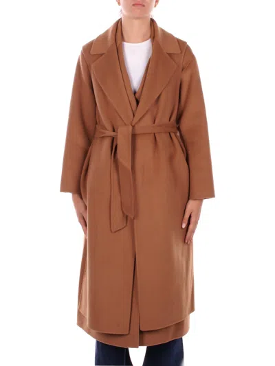 Manila Grace Women's Coat K110wu Md643 Coat Vest Amber In Other