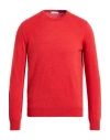 Manipur Cashmere Man Sweater Red Size 38 Wool