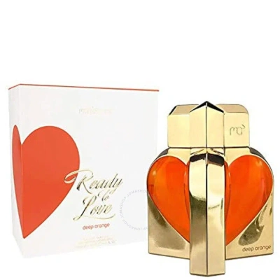 Manish Arora Ladies Ready To Love Deep Orange Gift Set Fragrances 5050456105021 In Amber / Orange