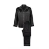 Manito Authentic Men's Pajama Set - Black In Black