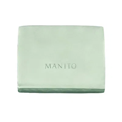 Manito Green The Twenty Two Silk Fitted Sheet - Sage