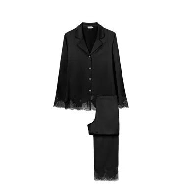 Manito Luella Women's Pajama Set - Black