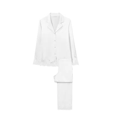 Manito Luella Women's Pajama Set - White