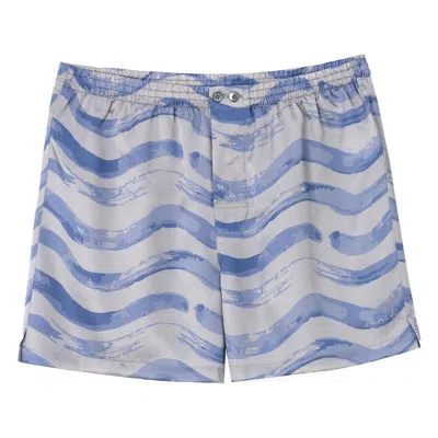 Manito Men's Blue Ocean Wave Men's Shorts