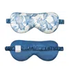 Manito Men's Ocean Blue Men's Silk Eye Mask In Blue