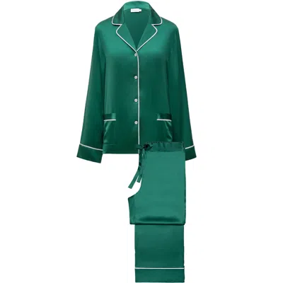 Manito New Authentic Women's Short Pajama Set - Dark Green