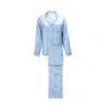 Manito Ocean Blue Women's Pajama Set - Ocean Blue In Blue